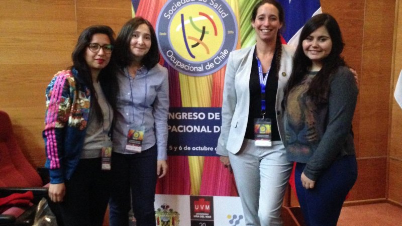 Enfermería presentó investigación en II Congreso de Salud Ocupacional