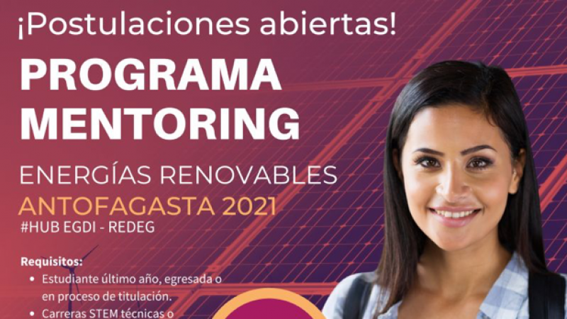 Abierta convocatoria al programa de ‘Mentoring Antofagasta 2021’