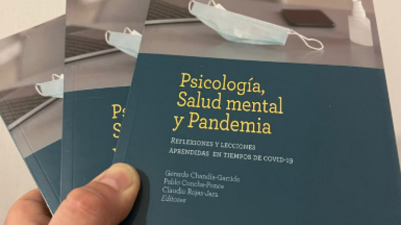 Académica de psicología participa en publicación de libro “Psicología, Salud Mental y Pandemia”