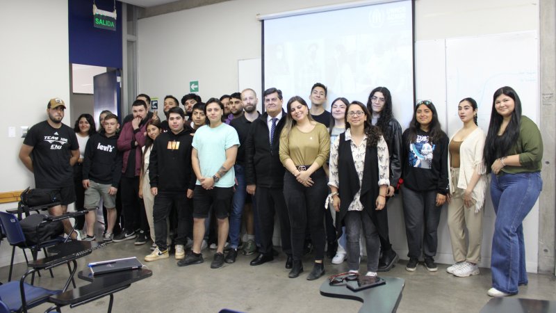 ACNUR llevó a cabo taller a estudiantes de Periodismo